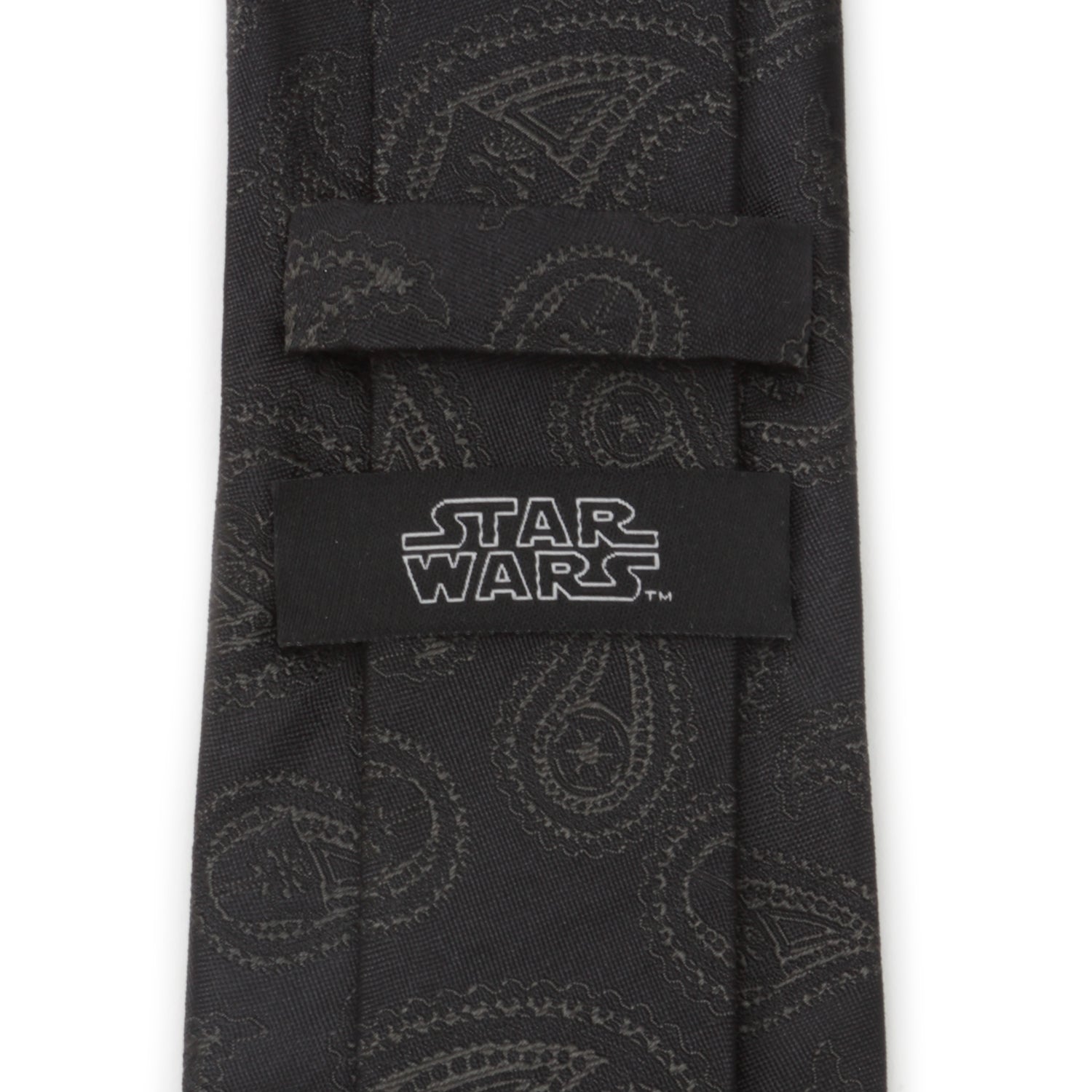 Star Wars Darth Vader Black Paisley Silk Tie by Cufflinks.com