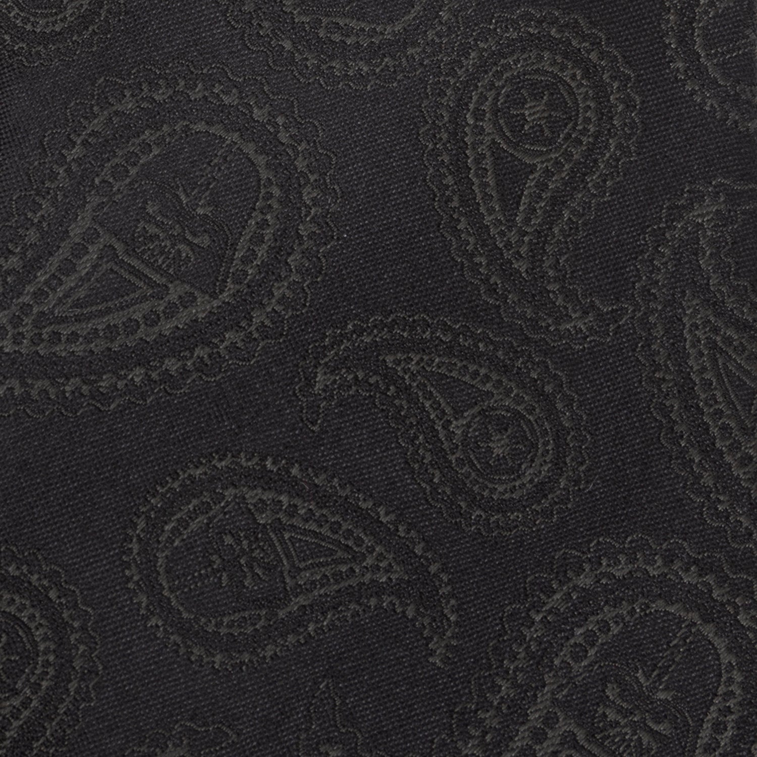 Star Wars Darth Vader Black Paisley Silk Tie by Cufflinks.com