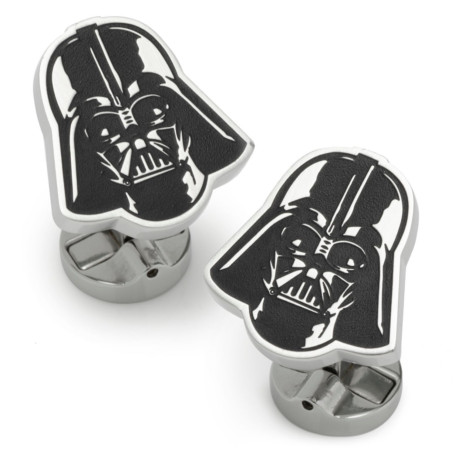 Star Wars Darth Vader Stainless Steel Printed Cufflinks by Cufflinks.com