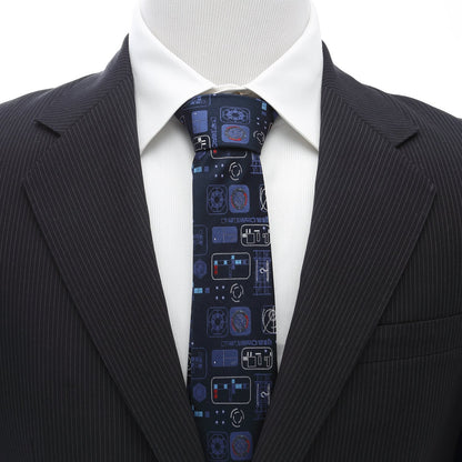 Star Wars Episode 9 Blue Tie by Cufflinks.com