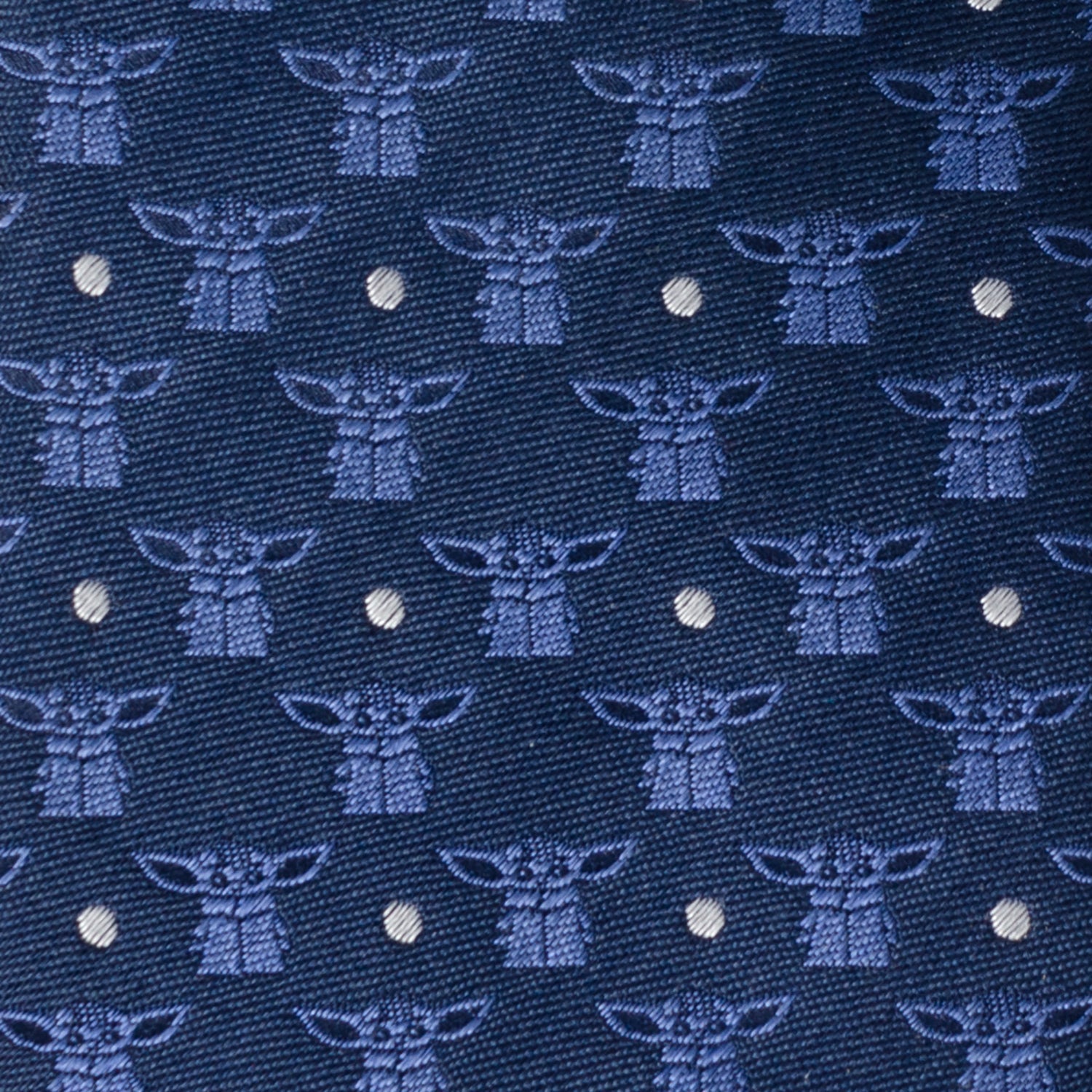 Star Wars Grogu Navy Blue Tie by Cufflinks.com