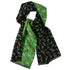 Star Wars Grogu Holiday Black and Green Scarf by Cufflinks.com