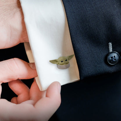 Star Wars Grogu 3D Cufflinks by Cufflinks.com