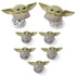 Star Wars Grogu 3D Cufflinks and 5-Stud Set by Cufflinks.com