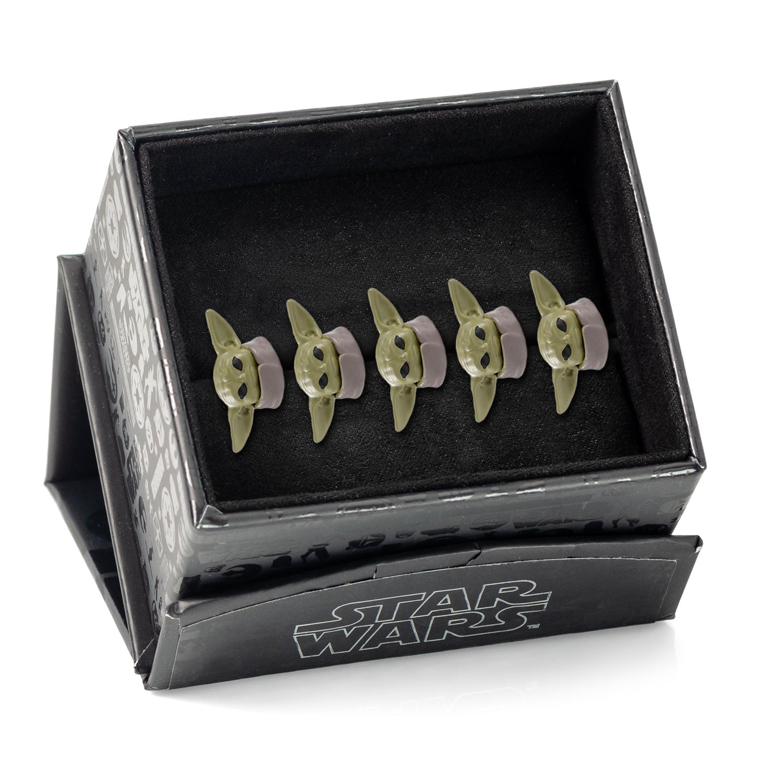 Star Wars Grogu 3D 5-Studs by Cufflinks.com