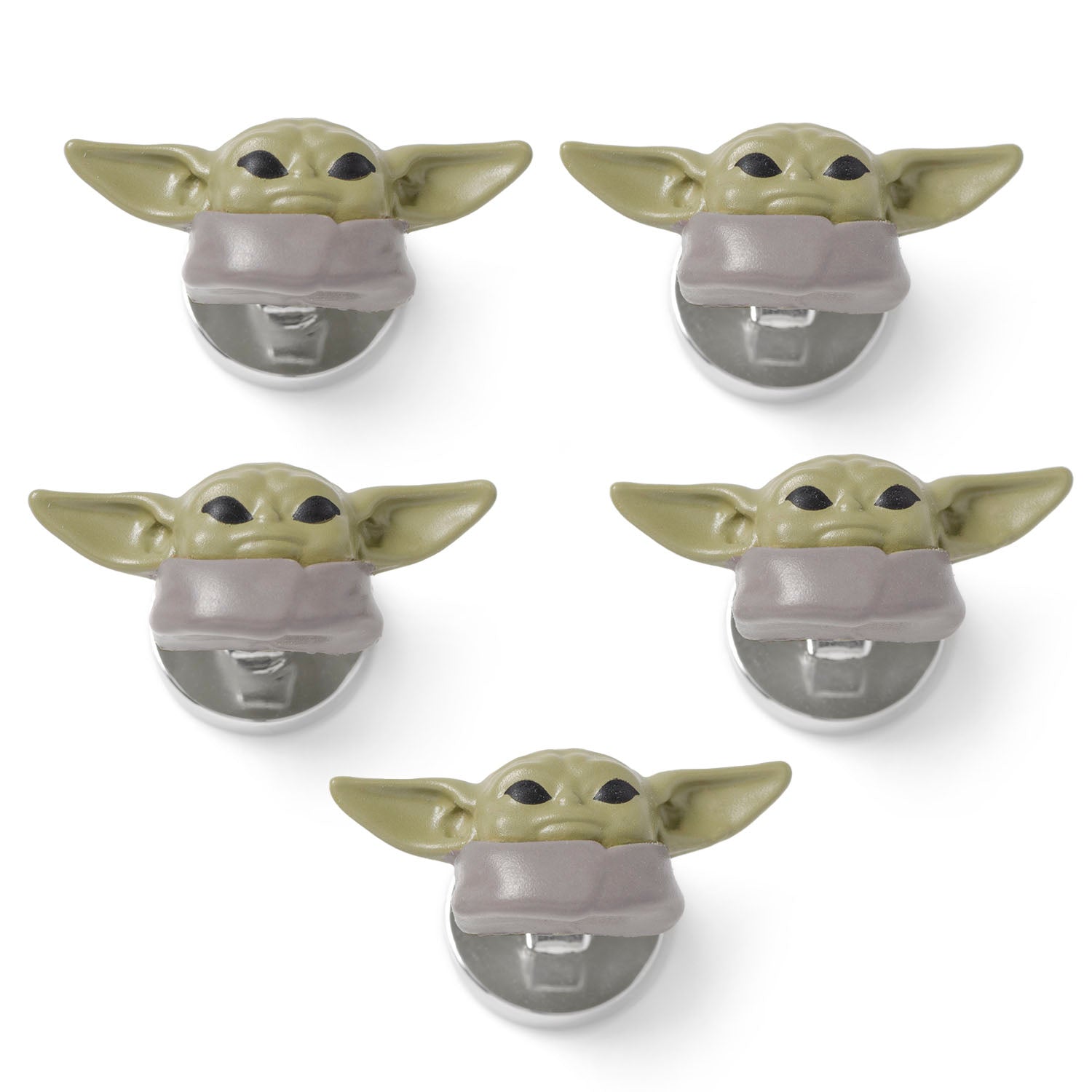 Star Wars Grogu 3D 5-Studs by Cufflinks.com