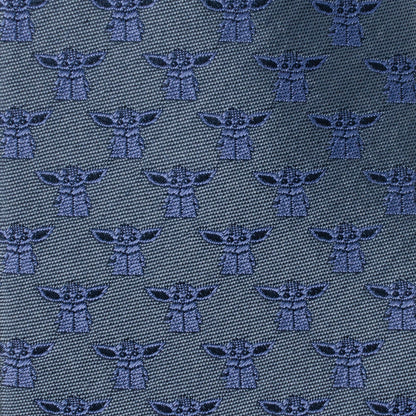 Star Wars Grogu Blue Tonal Tie by Cufflinks.com