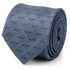 Star Wars Grogu Blue Tonal Tie by Cufflinks.com