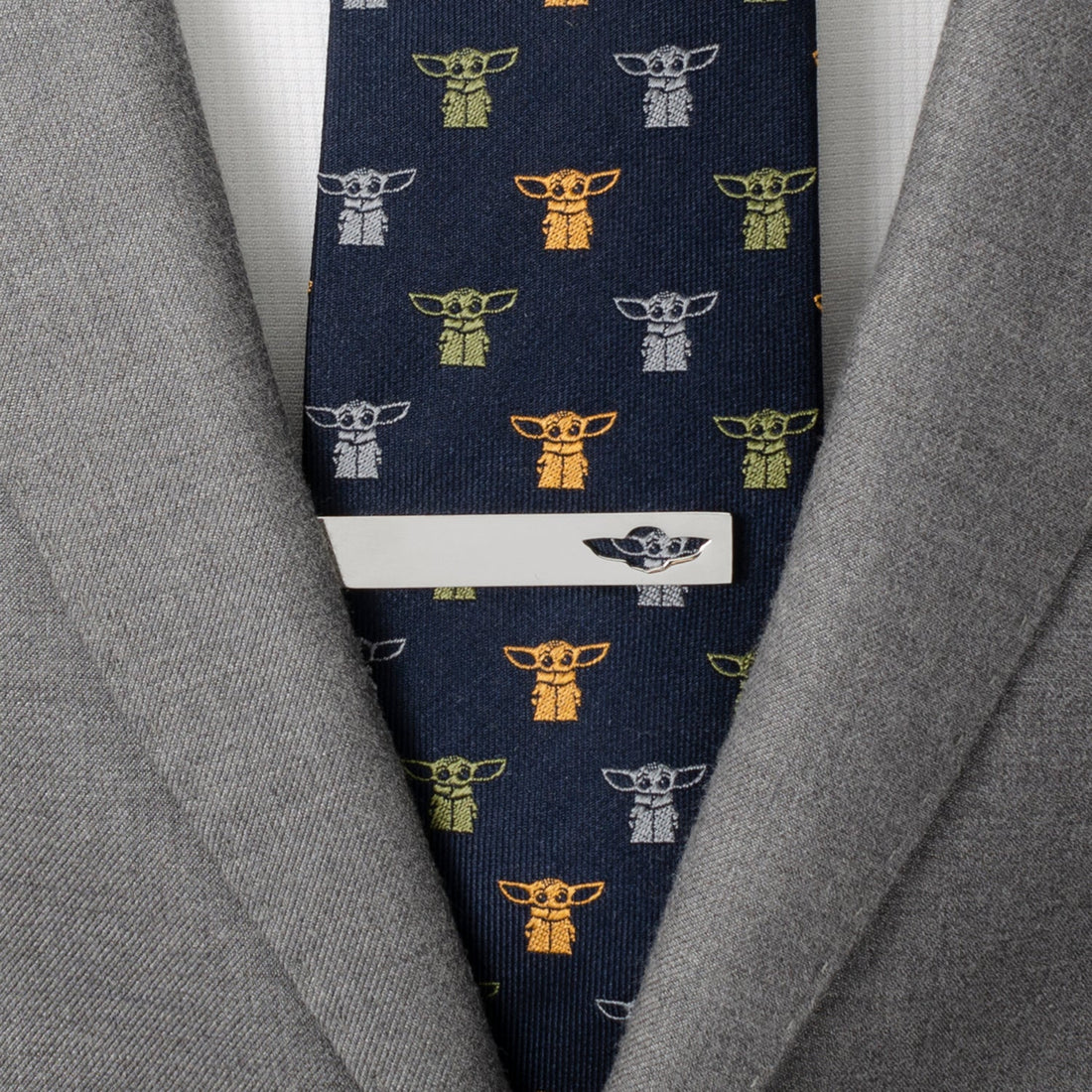 Star Wars Grogu Cutout Tie Bar by Cufflinks.com