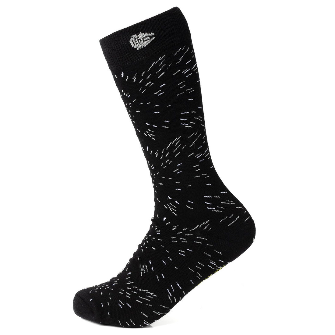 Star Wars Hyperspace Black Dress Socks and Rebel Crest Lapel Pin Gift Set by Cufflinks.com