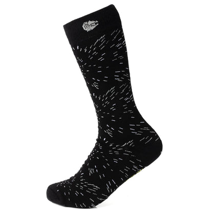 Star Wars Hyperspace Black Dress Socks and Rebel Crest Lapel Pin Gift Set by Cufflinks.com