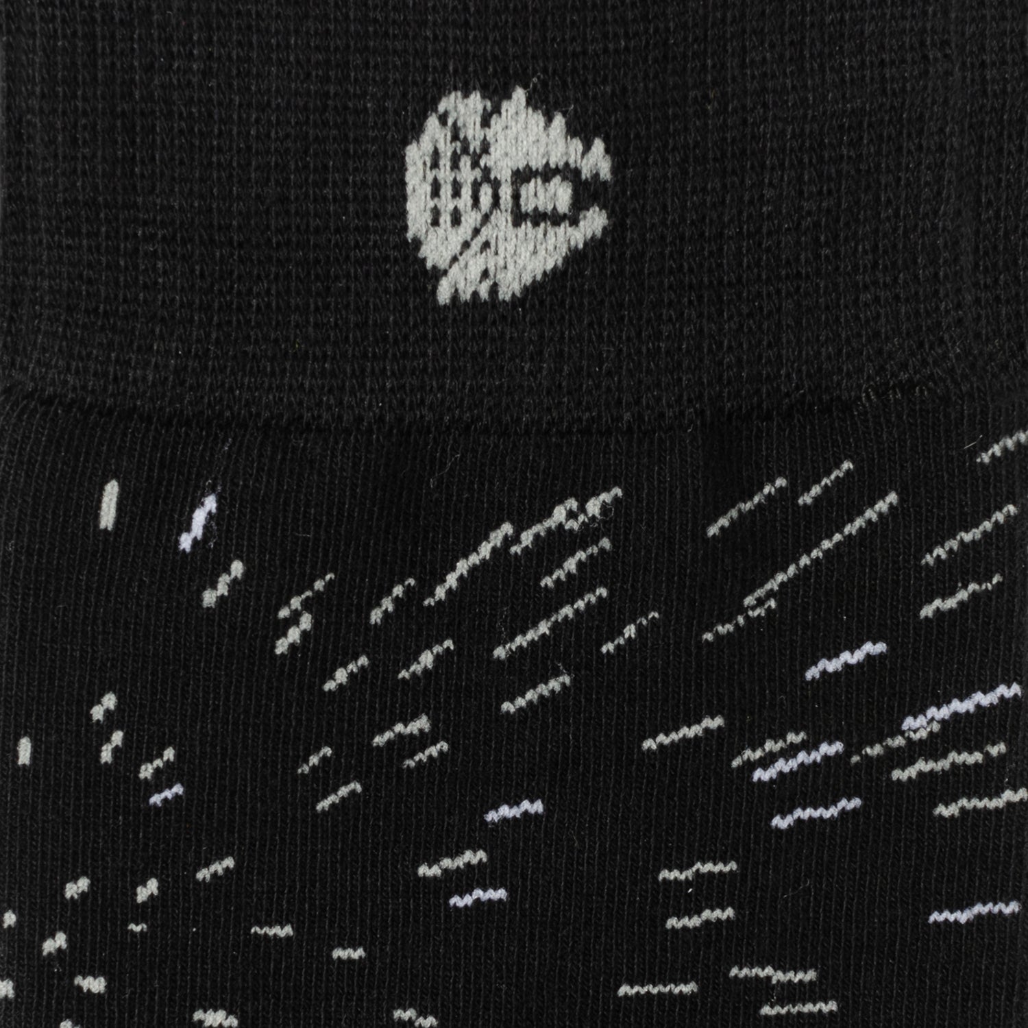 Star Wars Hyperspace Black Dress Socks and Rebel Crest Lapel Pin Gift Set by Cufflinks.com