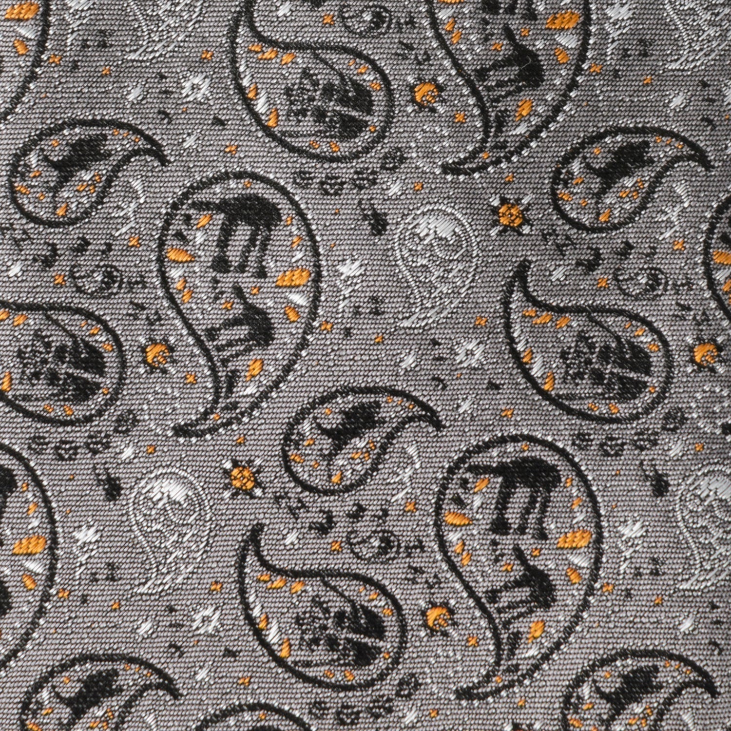 Star Wars Battle of Hoth Paisley Gray Tie 