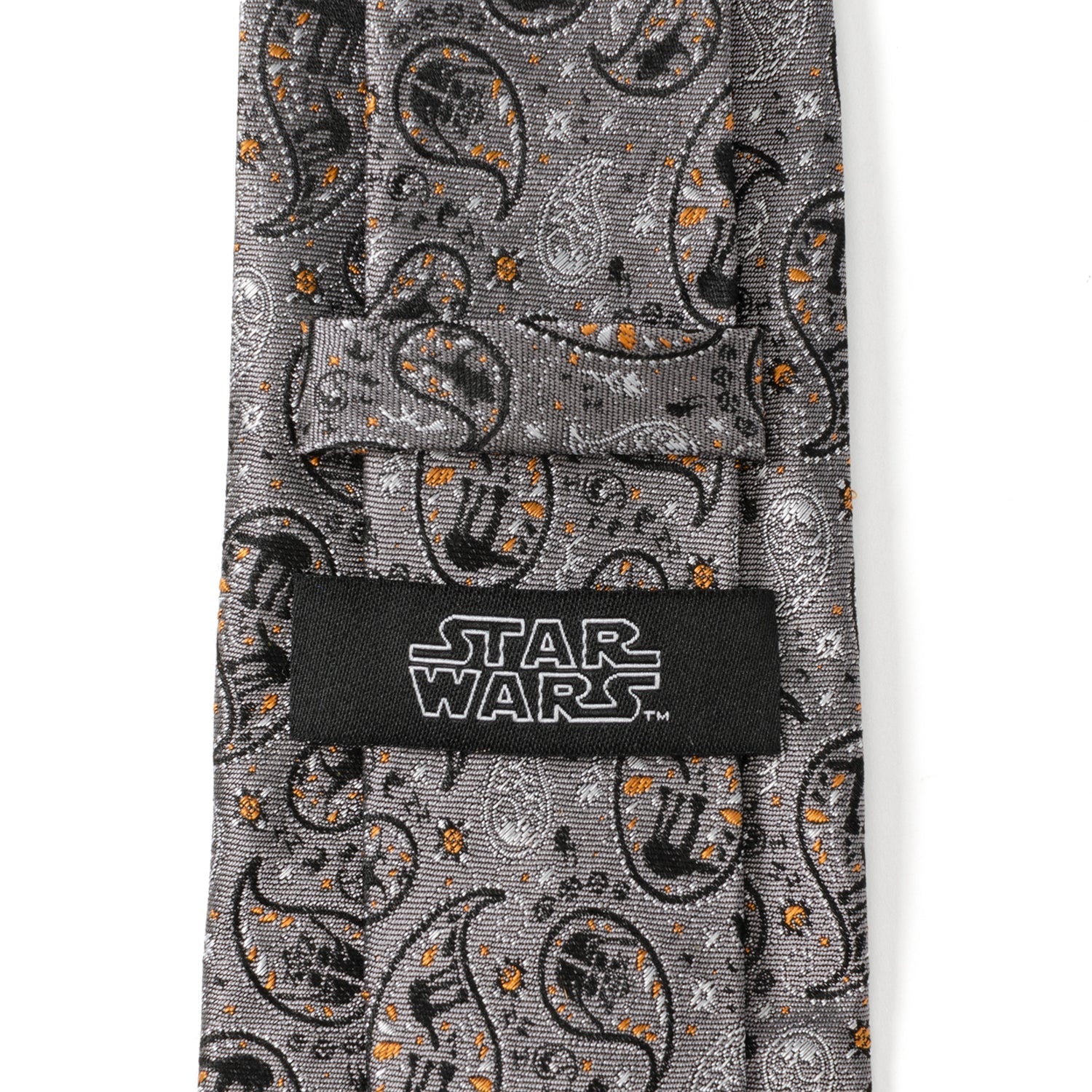 Star Wars Battle of Hoth Paisley Gray Tie by Cufflinks.com