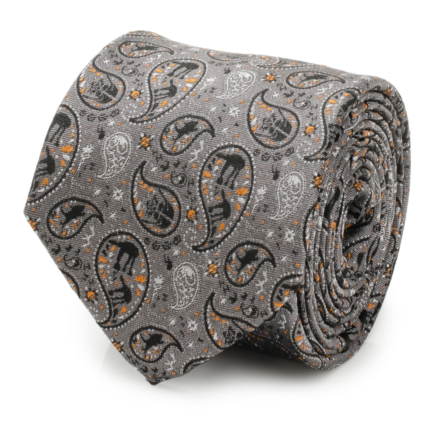 Star Wars Battle of Hoth Paisley Gray Tie by Cufflinks.com