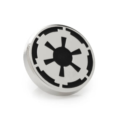 Star Wars Darth Vader Navy and Black Checkered Socks with Imperial Crest Lapel Pin Gift Set by Cufflinks.com
