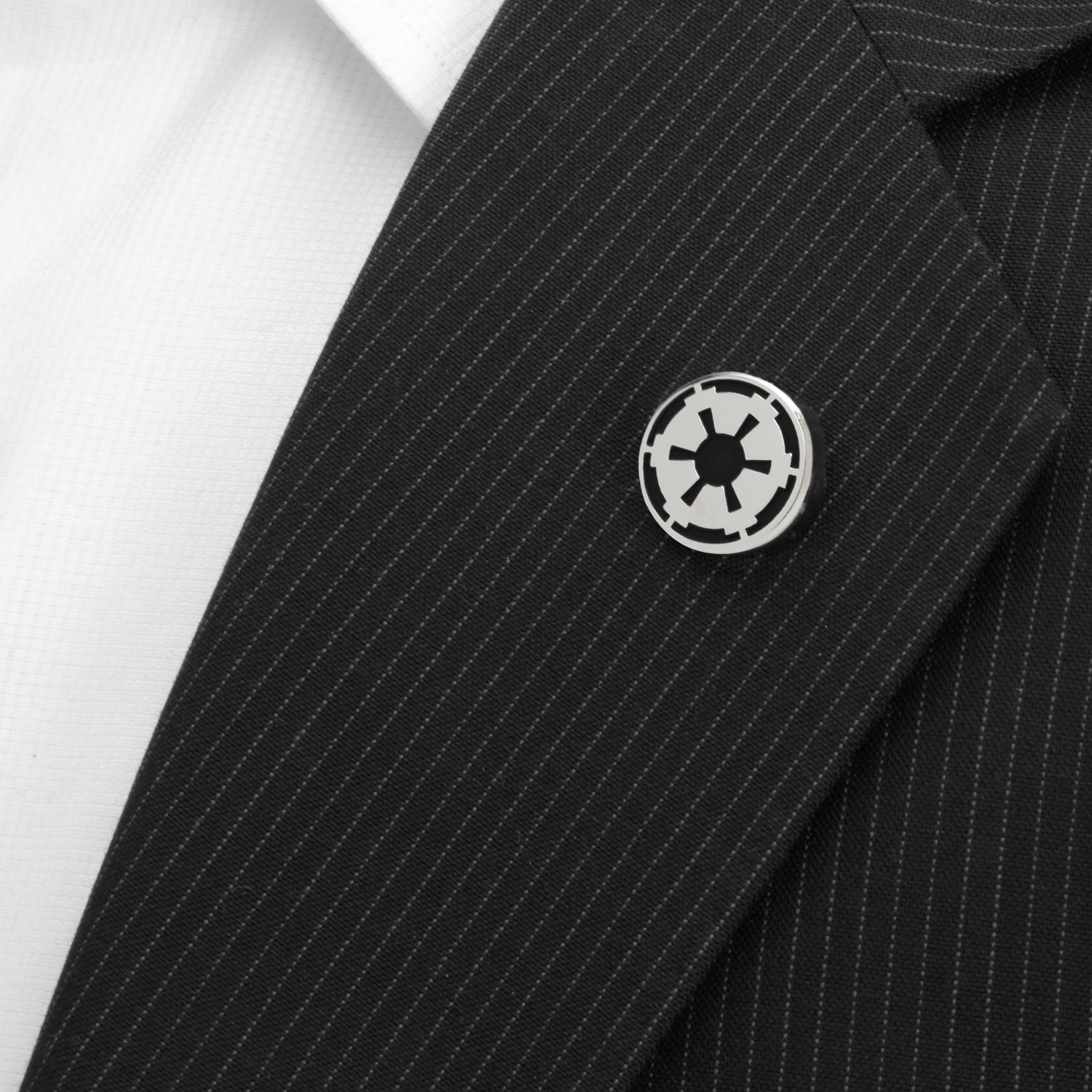 Star Wars Imperial Crest Silver Lapel Pin by Cufflinks.com