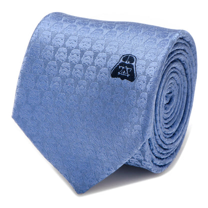 Star Wars Darth Vader and Stormtroopers Imperial Force Blue Tie by Cufflinks.com
