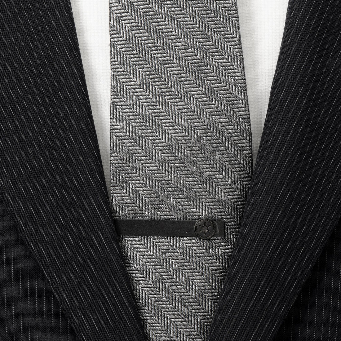 Star Wars Imperial Crest Satin Black Tie Bar by Cufflinks.com
