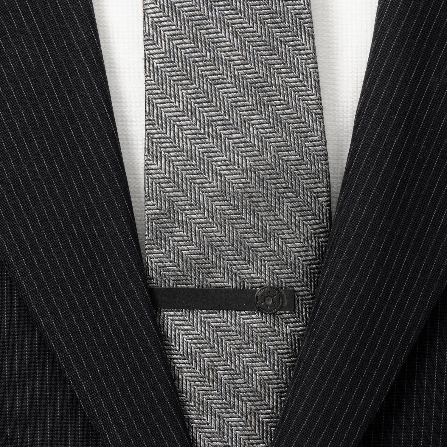 Star Wars Imperial Crest Satin Black Tie Bar by Cufflinks.com