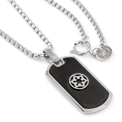 Star Wars Imperial and Rebel Starbird Crest Dog Tag Necklace by Cufflinks.com