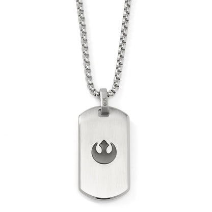 Star Wars Imperial and Rebel Starbird Crest Dog Tag Necklace by Cufflinks.com