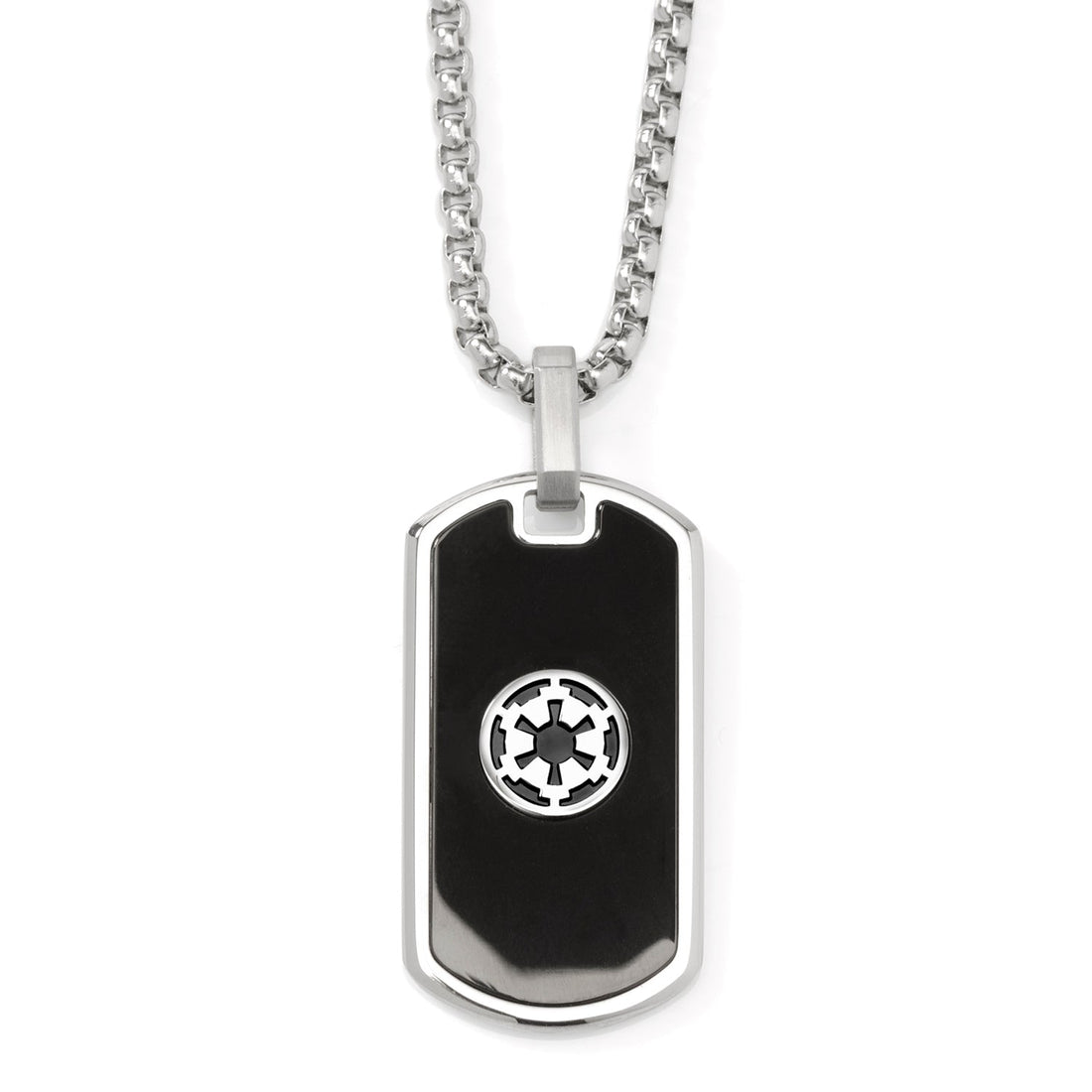 Star Wars Imperial and Rebel Starbird Crest Dog Tag Necklace by Cufflinks.com