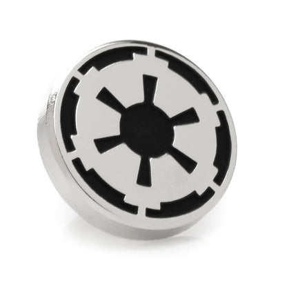 Star Wars Darth Vader Black and Red Plaid Dress Socks and Imperial Crest Lapel Pin Gift Set by Cufflinks.com