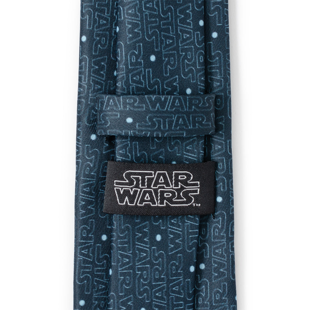 Star Wars Logo Blue Tie by Cufflinks.com