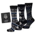 Star Wars Mandalorian 3-Pack Dress Sock and Mythosaur Lapel Pin Gift Set by Cufflinks.com