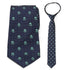 Star Wars Mandalorian and Grogu Zipper Tie Father and Son Gift Set by Cufflinks.com