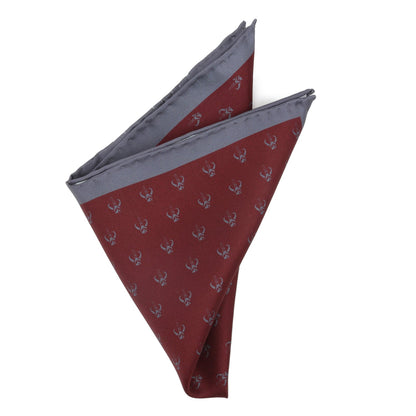 Star Wars Mandalorian Red Silk Pocket Square by Cufflinks.com