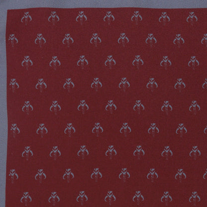 Star Wars Mandalorian Red Silk Pocket Square by Cufflinks.com