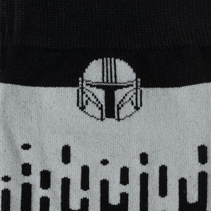 Star Wars Mandalorian "This Is The Way" Dress Socks and Lapel Pin Gift Set by Cufflinks.com
