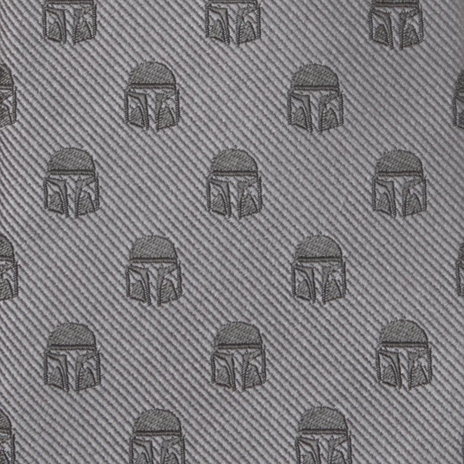 Star Wars Mandalorian Gray Tie by Cufflinks.com