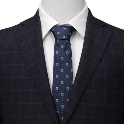 Star Wars Mandalorian Navy Dotted Tie by Cufflinks.com