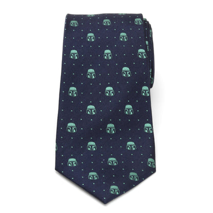Star Wars Mandalorian Navy Dotted Tie by Cufflinks.com