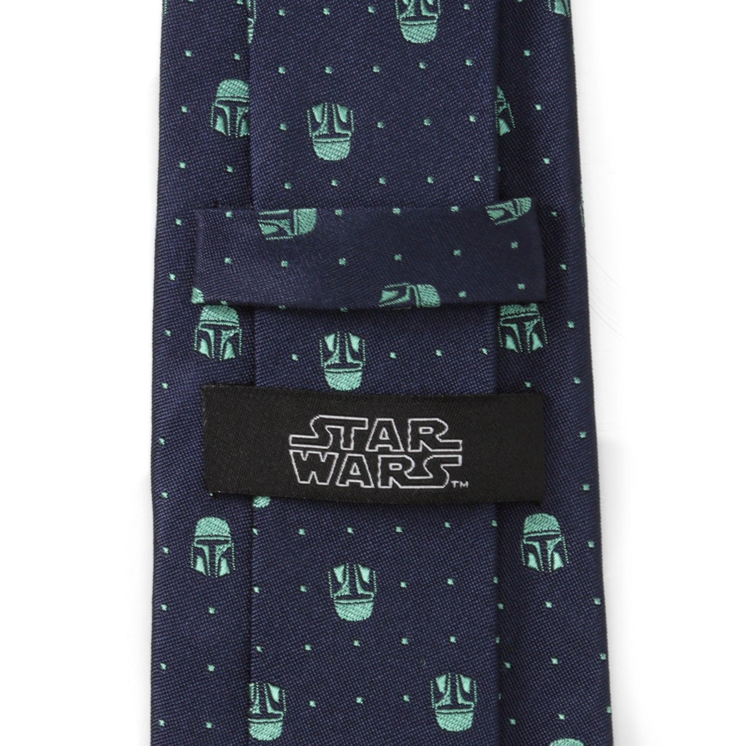 Star Wars Mandalorian Navy Dotted Tie by Cufflinks.com