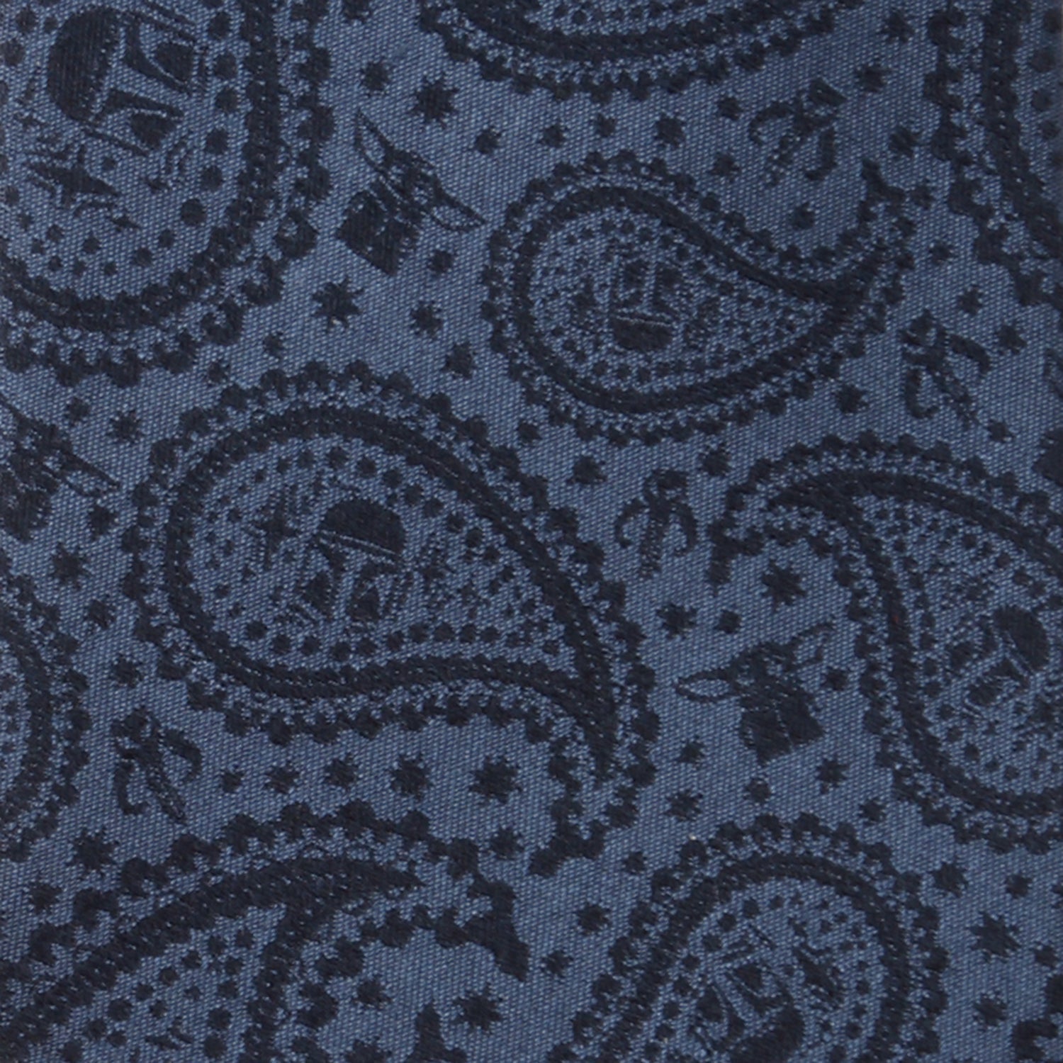 Star Wars Mandalorian and Grogu Navy Paisley Tie by Cufflinks.com