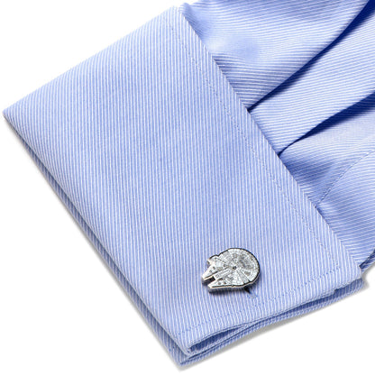 Star Wars Millennium Falcon Cufflinks by Cufflinks.com