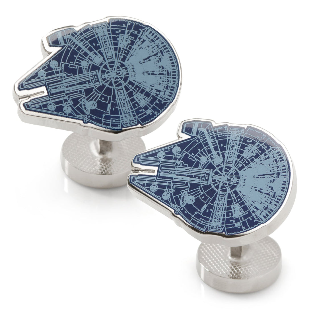 Star Wars Millennium Falcon Blueprint Cufflinks by Cufflinks.com