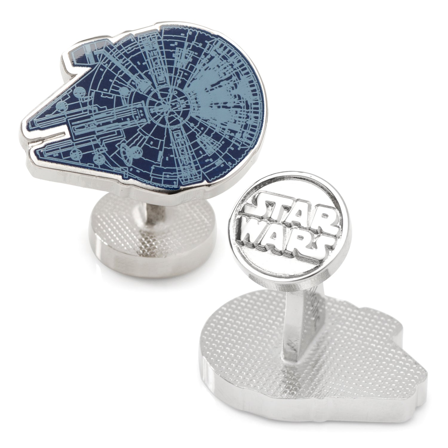 Star Wars Millennium Falcon Blueprint Cufflinks by Cufflinks.com