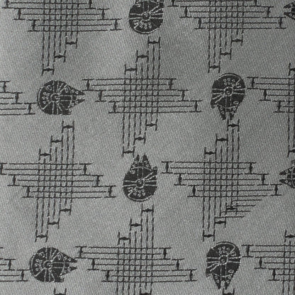 Star Wars Millennium Falcon Gray Tie by Cufflinks.com