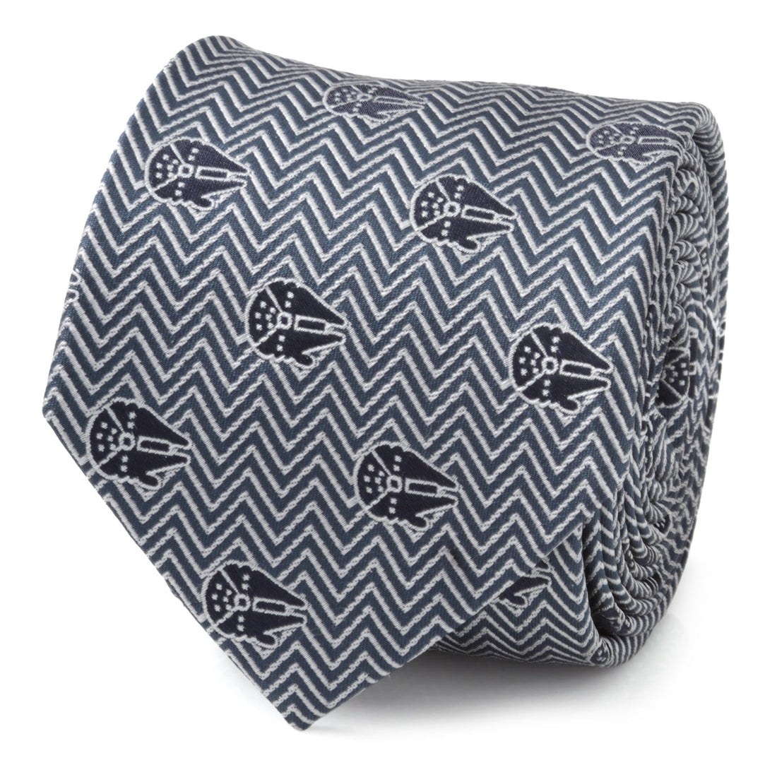 Star Wars Millennium Falcon Herringbone Tie by Cufflinks.com