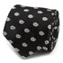 Star Wars Millennium Falcon Metallic Silver and Black Tie by Cufflinks.com