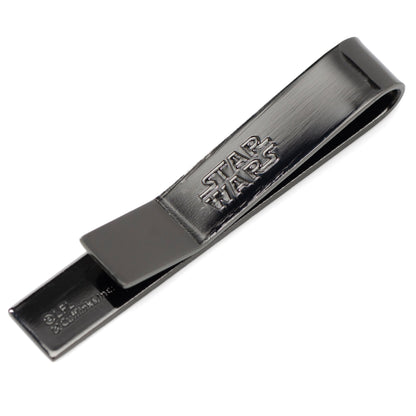 Star Wars Millennium Falcon Black and White Tie Bar by Cufflinks.com