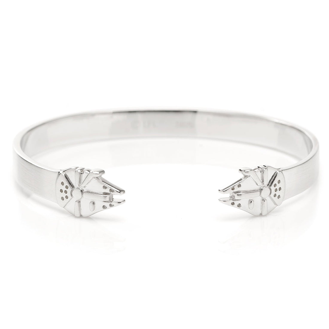 Star Wars Millennium Falcon Stainless Steel Cuff Bracelet by Cufflinks.com