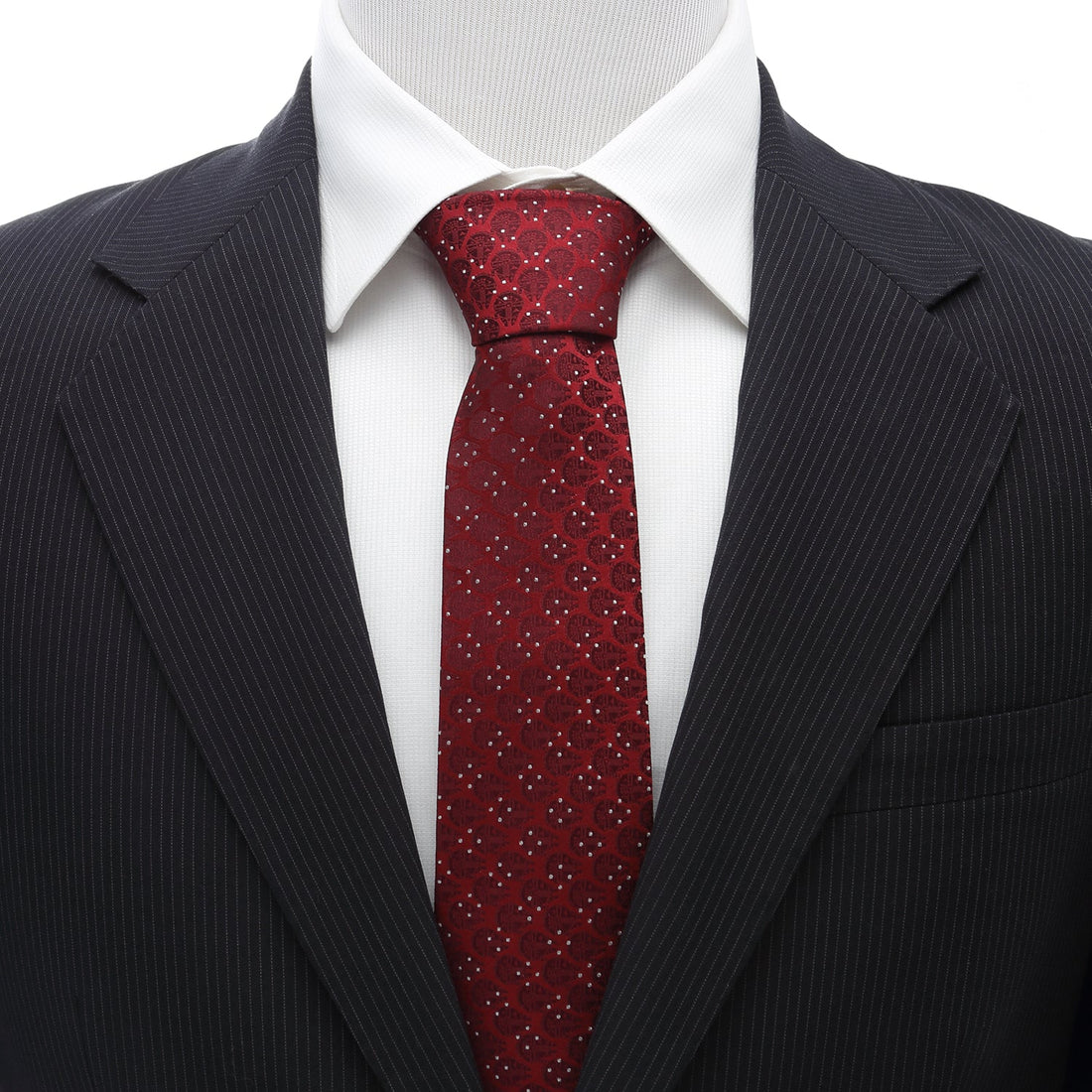 Star Wars Millennium Falcon Red and White Dot Tie  DestGlow