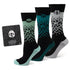 Star Wars Mandalorian 3-Pack Dress Sock and Lapel Pin Gift Set by Cufflinks.com