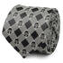 Star Wars Mandalorian Black and Gray Plaid Tie by Cufflinks.com